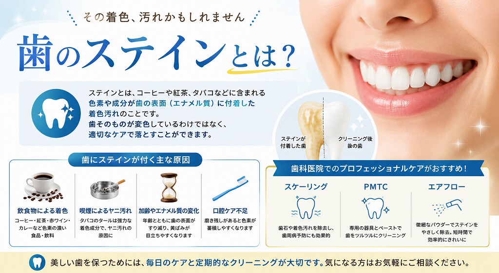 歯のステインとは